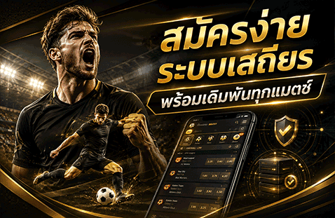 สมัครง่าย ระบบเสถียร