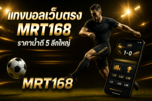 แทงบอลเว็บตรง MRT168